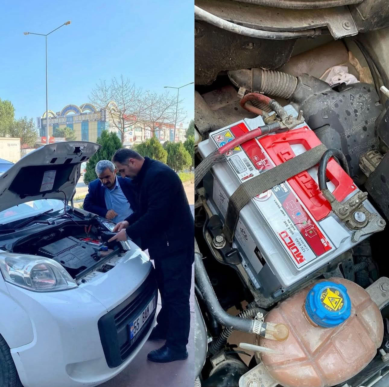 Samsun acil akü yerinde servis görseli 1